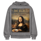 Mona Lisa Verwaschener Oversize-Hoodie