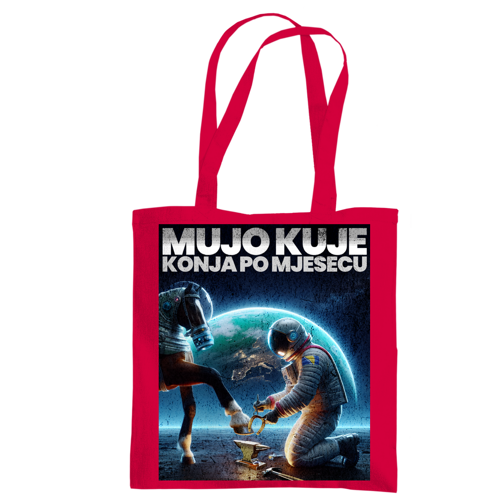 Tragetasche  (Tote Bag) Mujo kuje konja po mjesecu