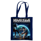 Tragetasche  (Tote Bag) Mujo kuje konja po mjesecu