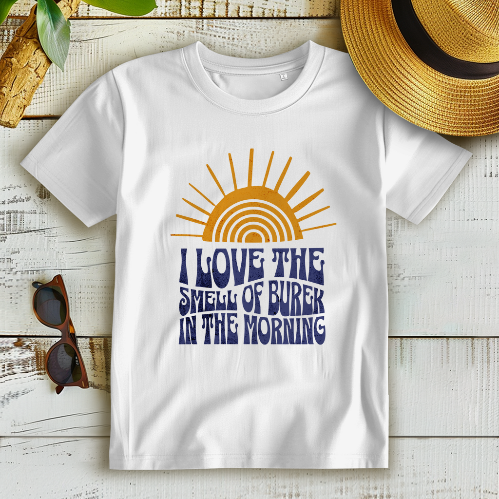 Damen Bio T-Shirt Smell of Burek – Lustiges Balkan Bosnien Geschenk
