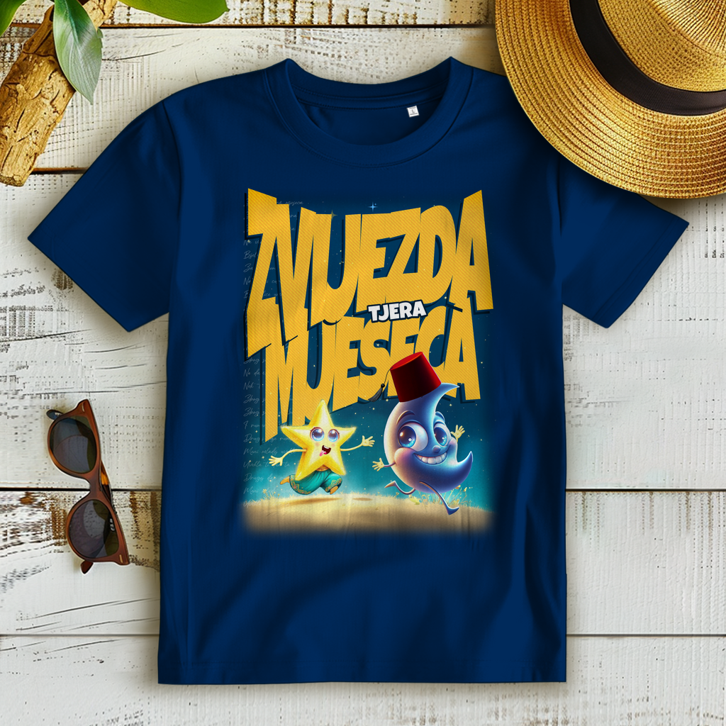 Zvijezda tjera mjeseca Damen Premium Bio T-Shirt