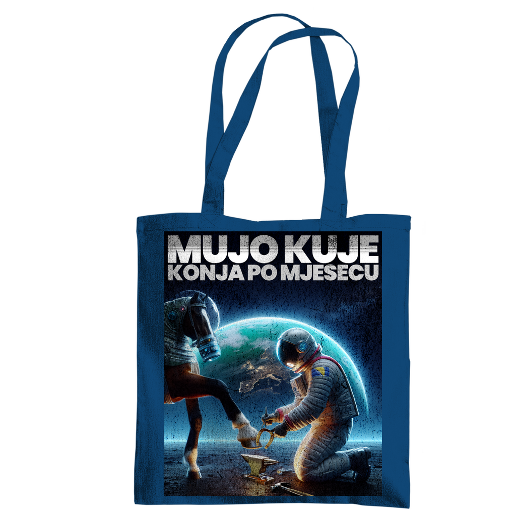 Tragetasche  (Tote Bag) Mujo kuje konja po mjesecu