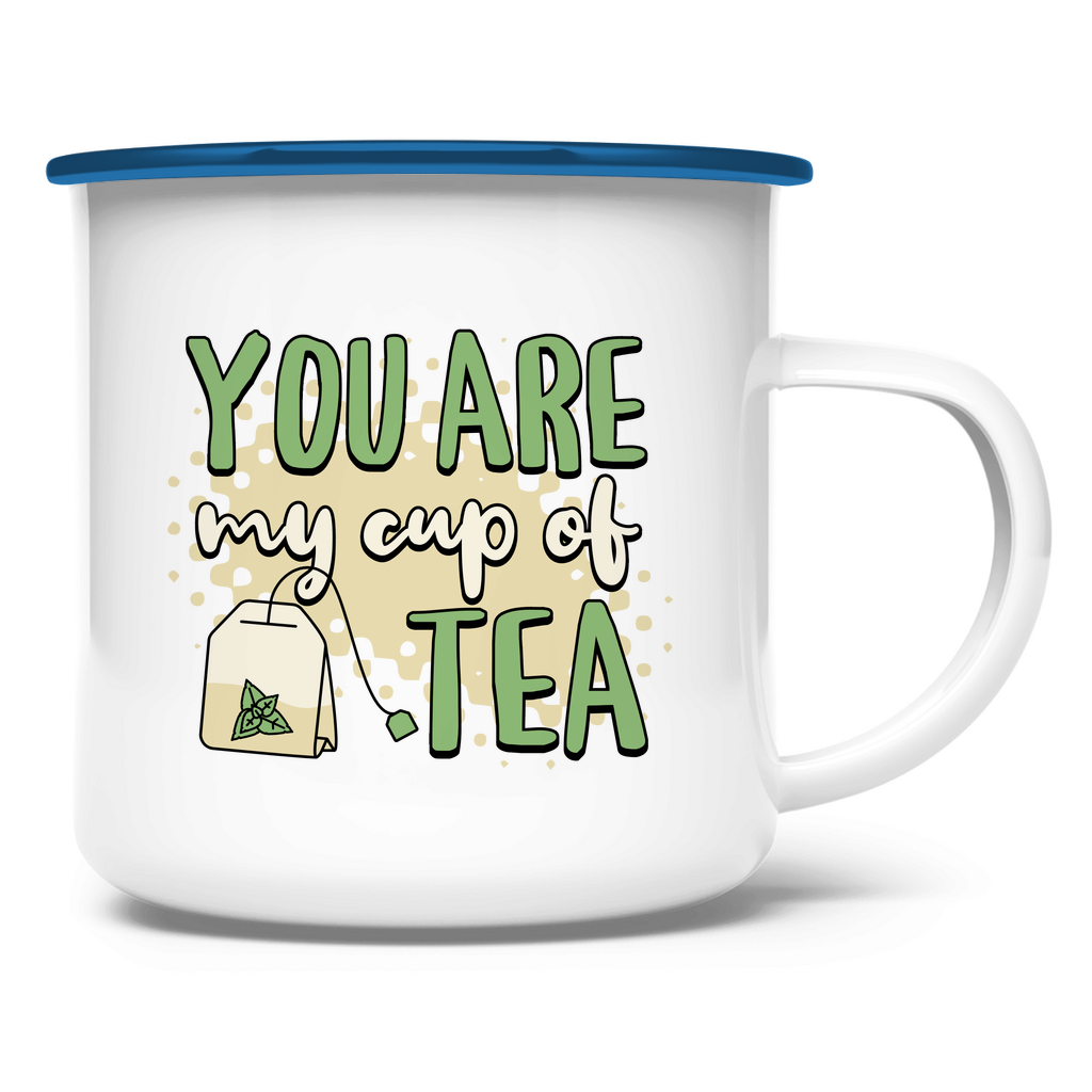 Liebe Emaille Tasse