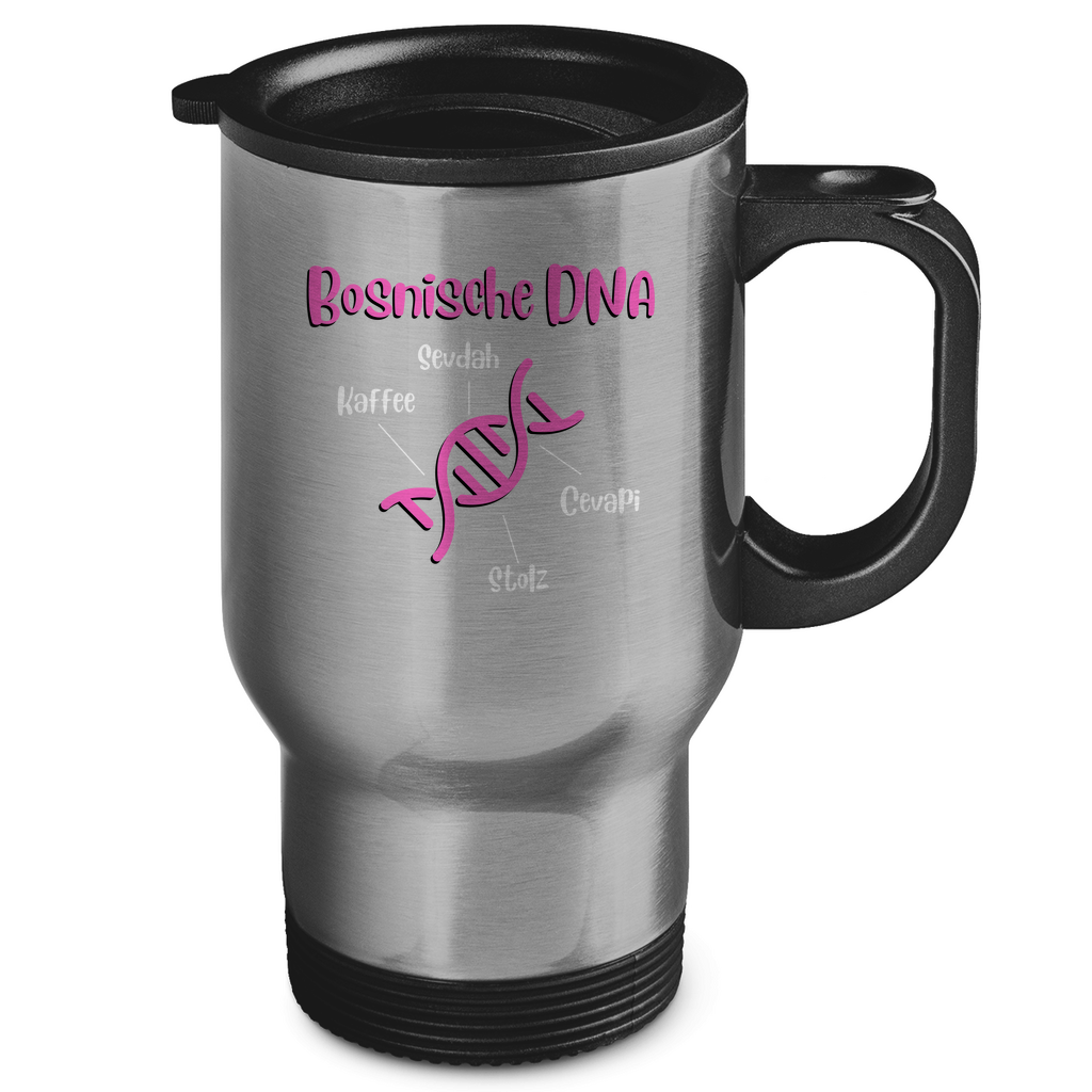 Bosnische DNA Edelstahl-Trinkflasche