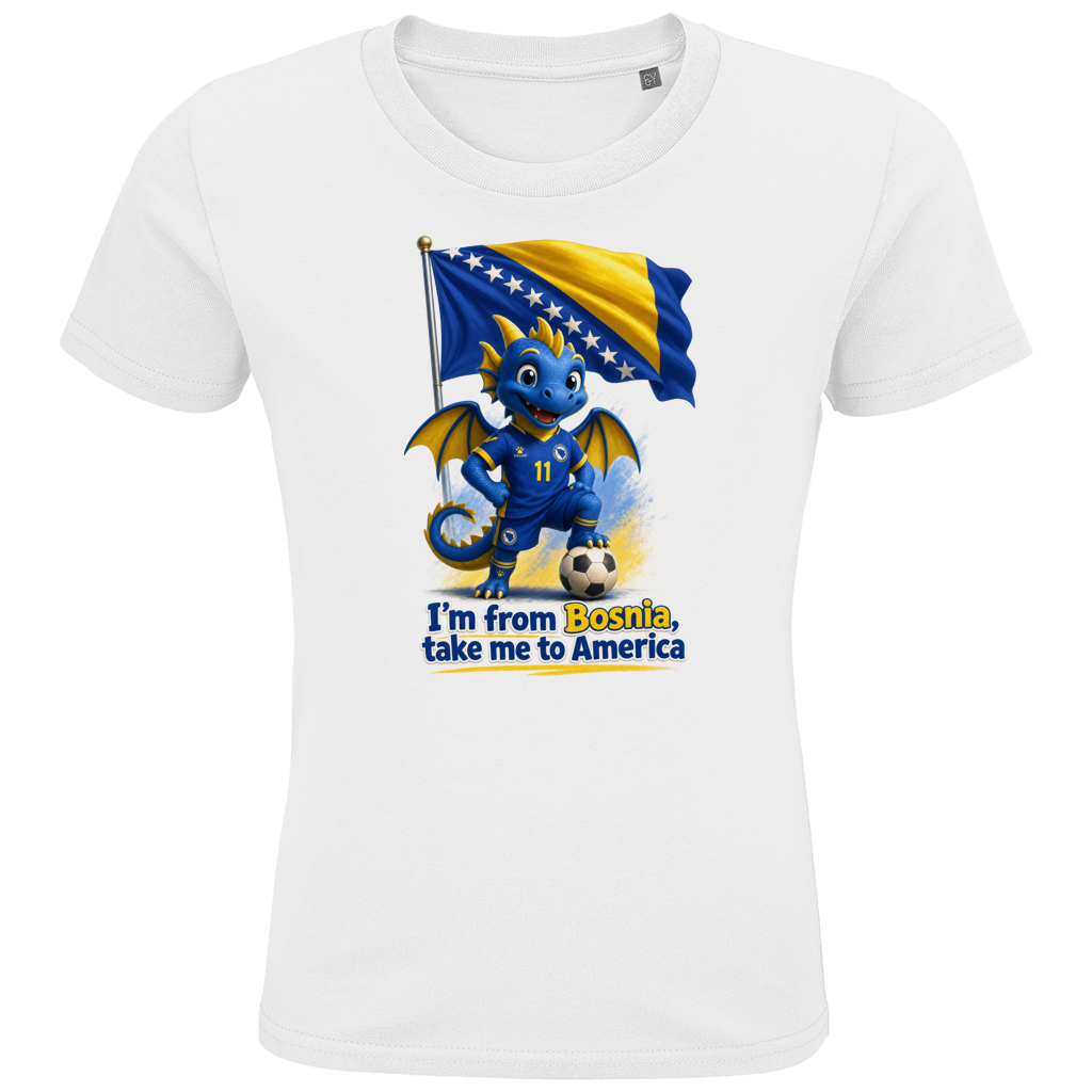 Der bosnische Drache Kids Premium Bio T-Shirt