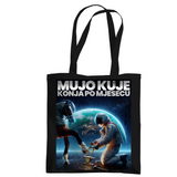 Tragetasche  (Tote Bag) Mujo kuje konja po mjesecu