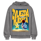 Zvijezda tjera mjeseca  verwaschener Oversize-Hoodie