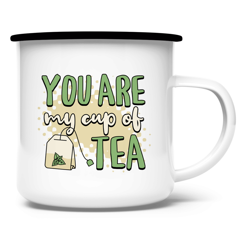 Liebe Emaille Tasse