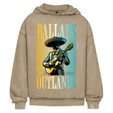 Outlands  Verwaschener Oversize-Hoodie