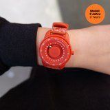 Kinderuhr Bubbles Red