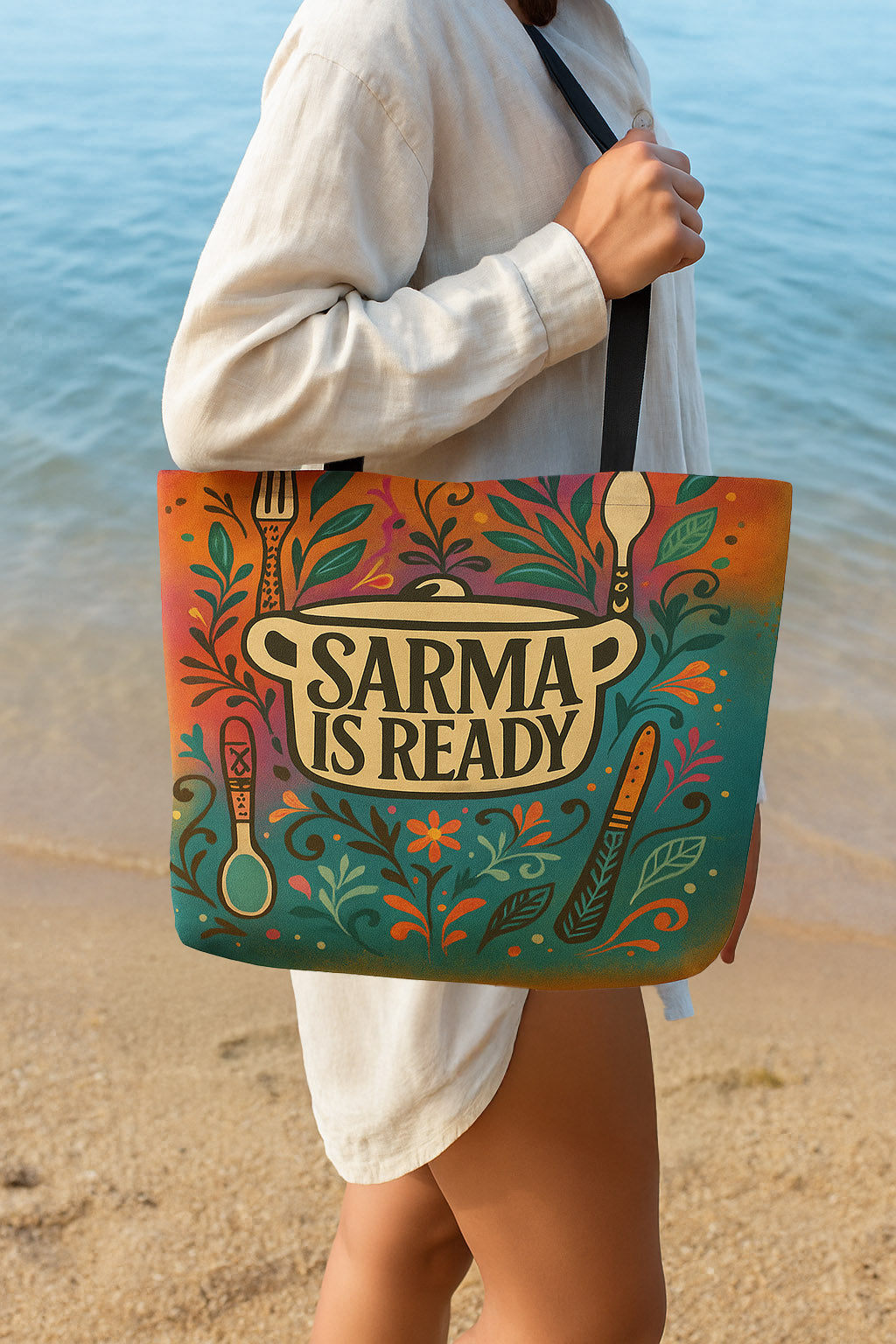 Sarma is ready Tote Bag – Lustige Bosnische Balkantasche Geschenk