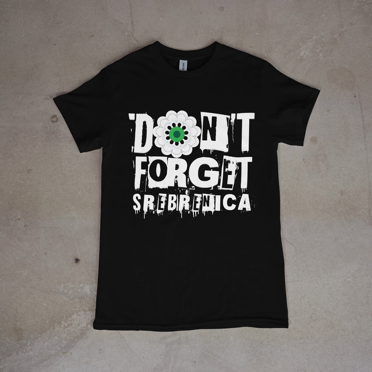 Srebrenica Unisex Baumwolle T-Shirt