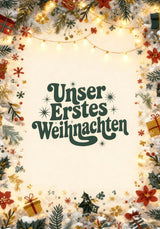 Weihnachten peronalisierte Premium Decke