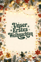 Weihnachten peronalisierte Premium Decke