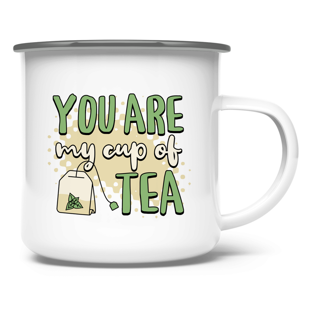 Liebe Emaille Tasse