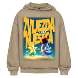 Zvijezda tjera mjeseca  verwaschener Oversize-Hoodie