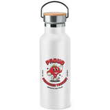 Proud Paradise Tourist Edelstahl-Trinkflasche mit Bambusdeckel