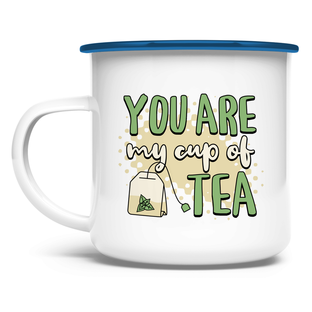 Liebe Emaille Tasse