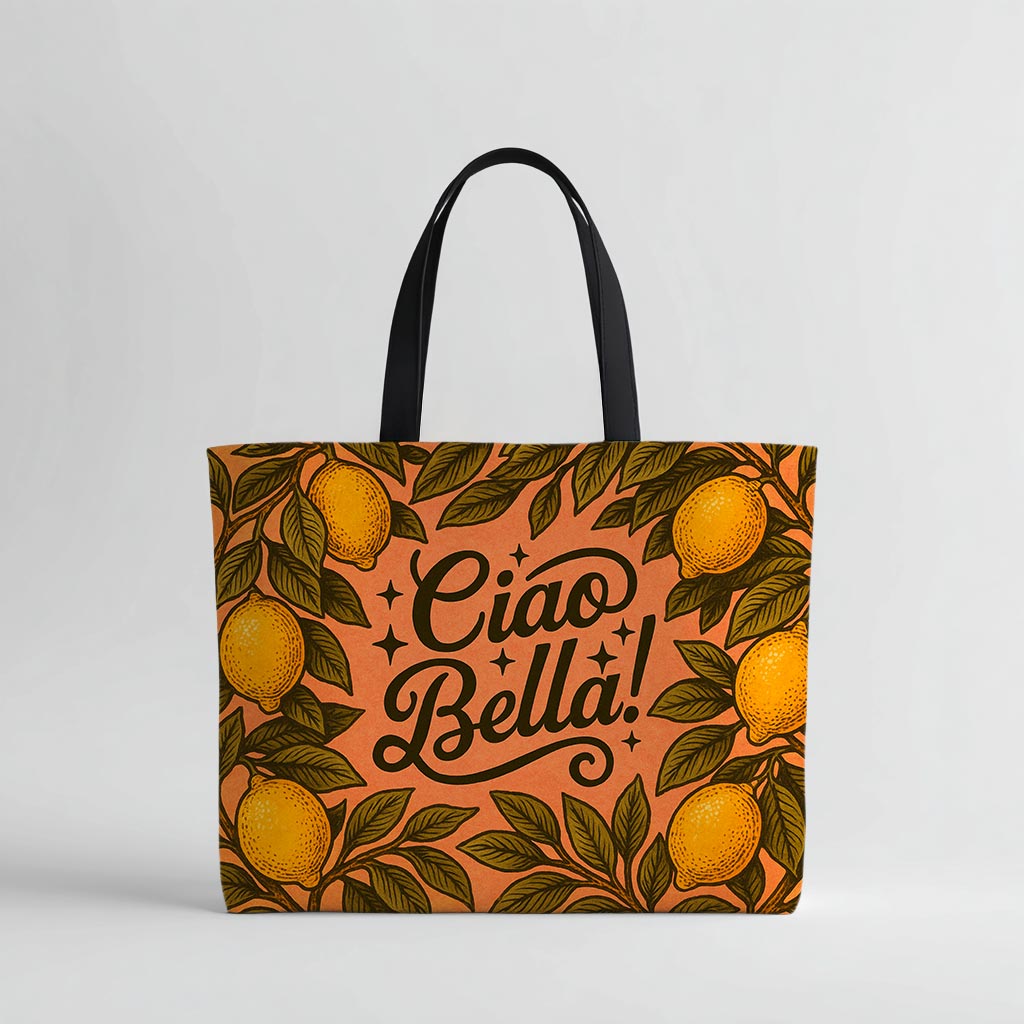 Amalfi Weekender Tote Bag – Lustige Italienische Tasche Amalfi Geschenk