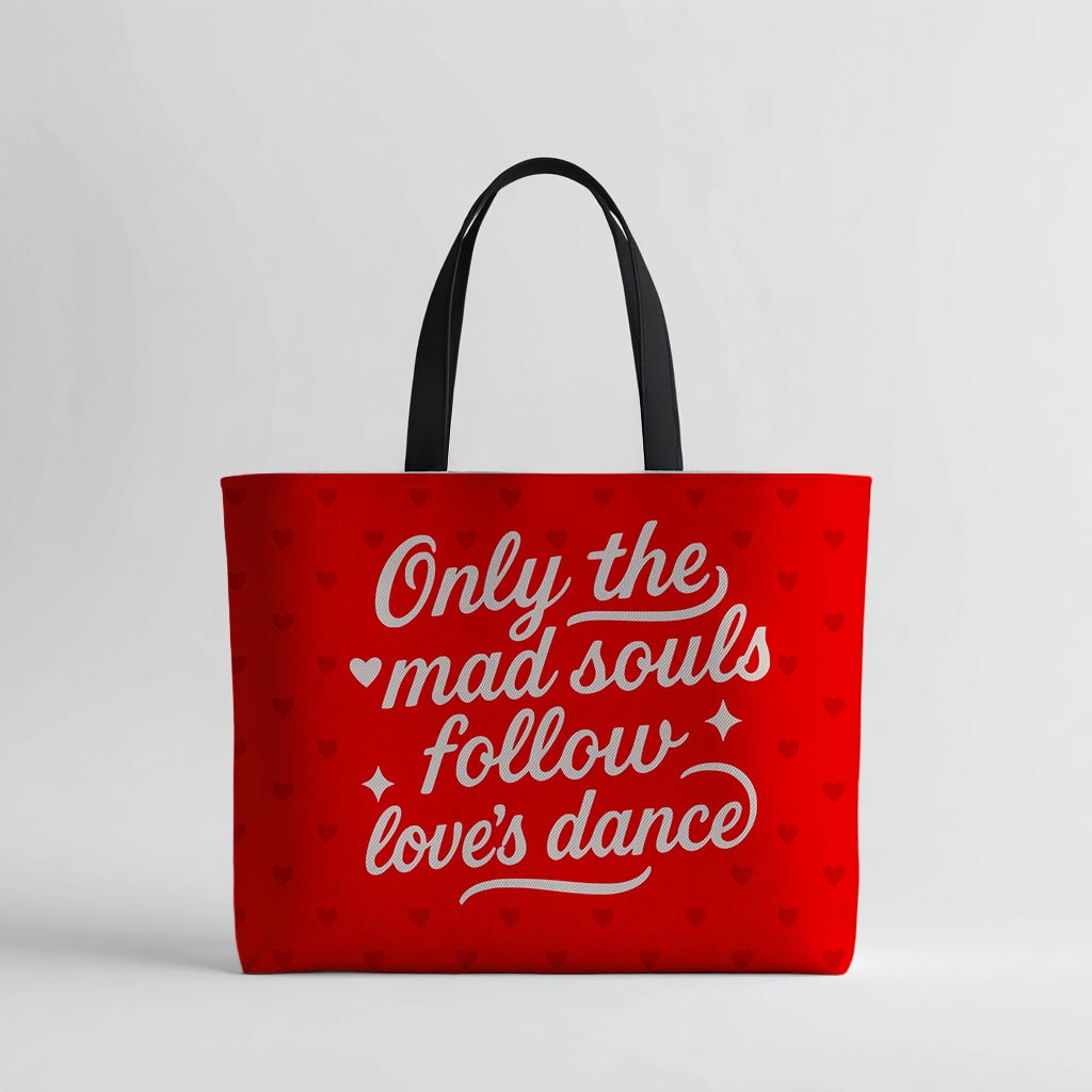Crazy Love Tote Bag – Funny Balkan Bag Bosnian Gift