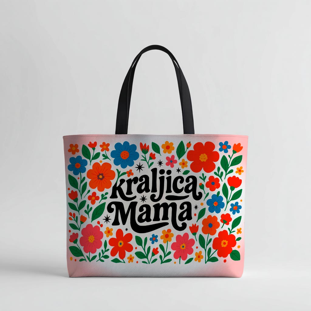 Mama Tote Bag – Bosnisches Muttertagsgeschenk Balkantasche