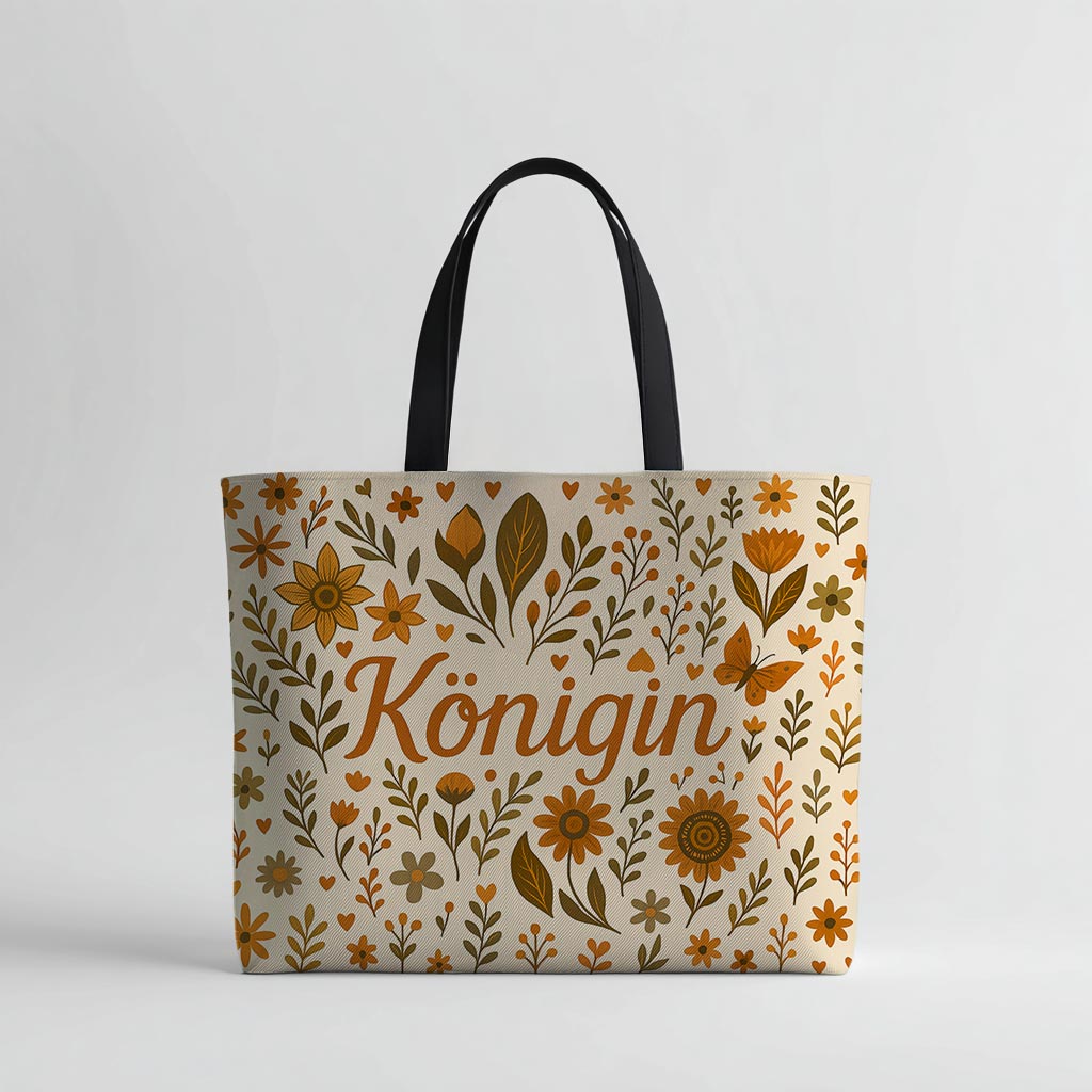 Königin Tote Bag – Balkantasche mit Königin-Motiv Geschenk