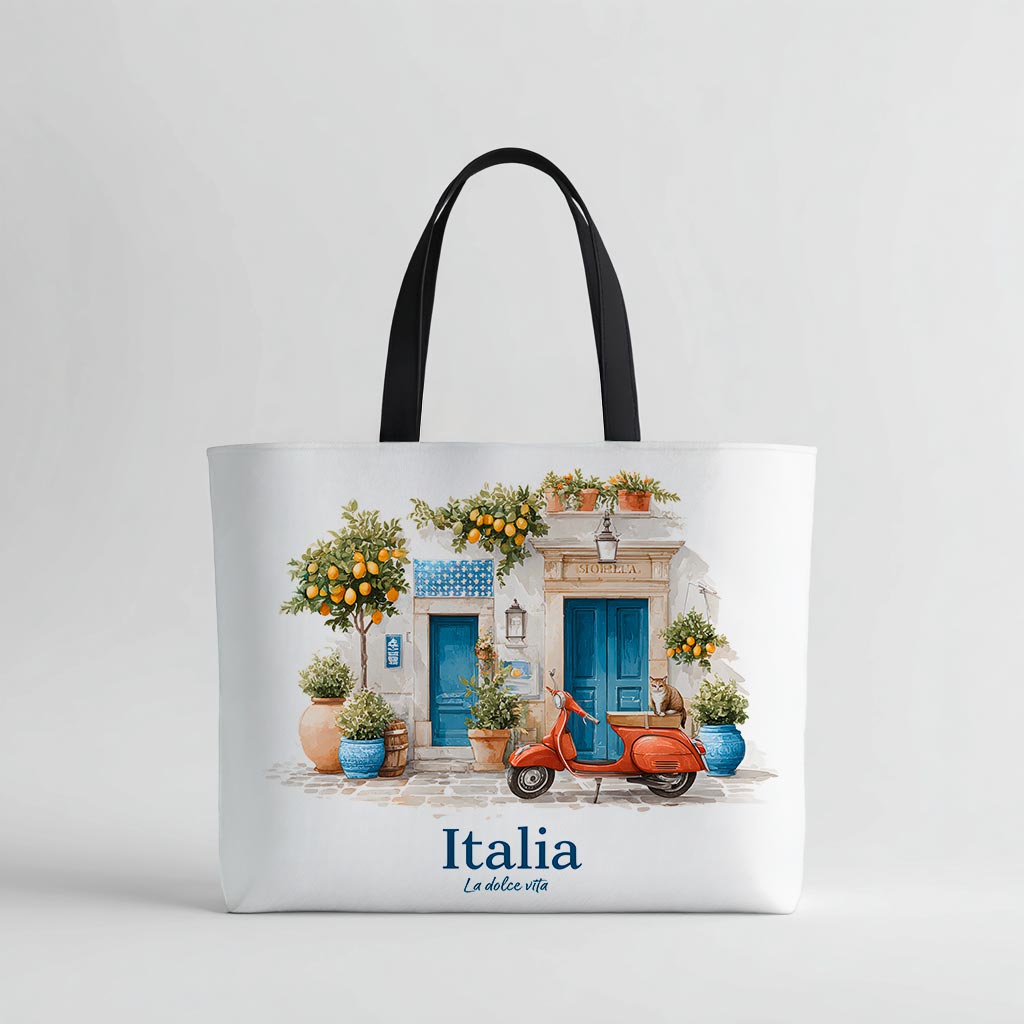 La Dolce Vita Tote Bag – Lustige Italienische Tasche Italien Geschenk