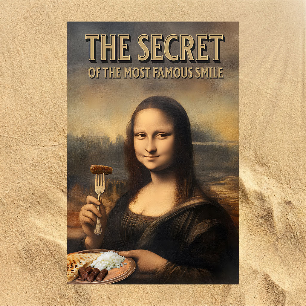 Monalisa Strandtuch nach bosnischer Art