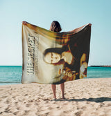 Monalisa Strandtuch nach bosnischer Art