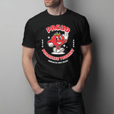 Proud Paradise Tourist  Herren Baumwolle T-Shirt
